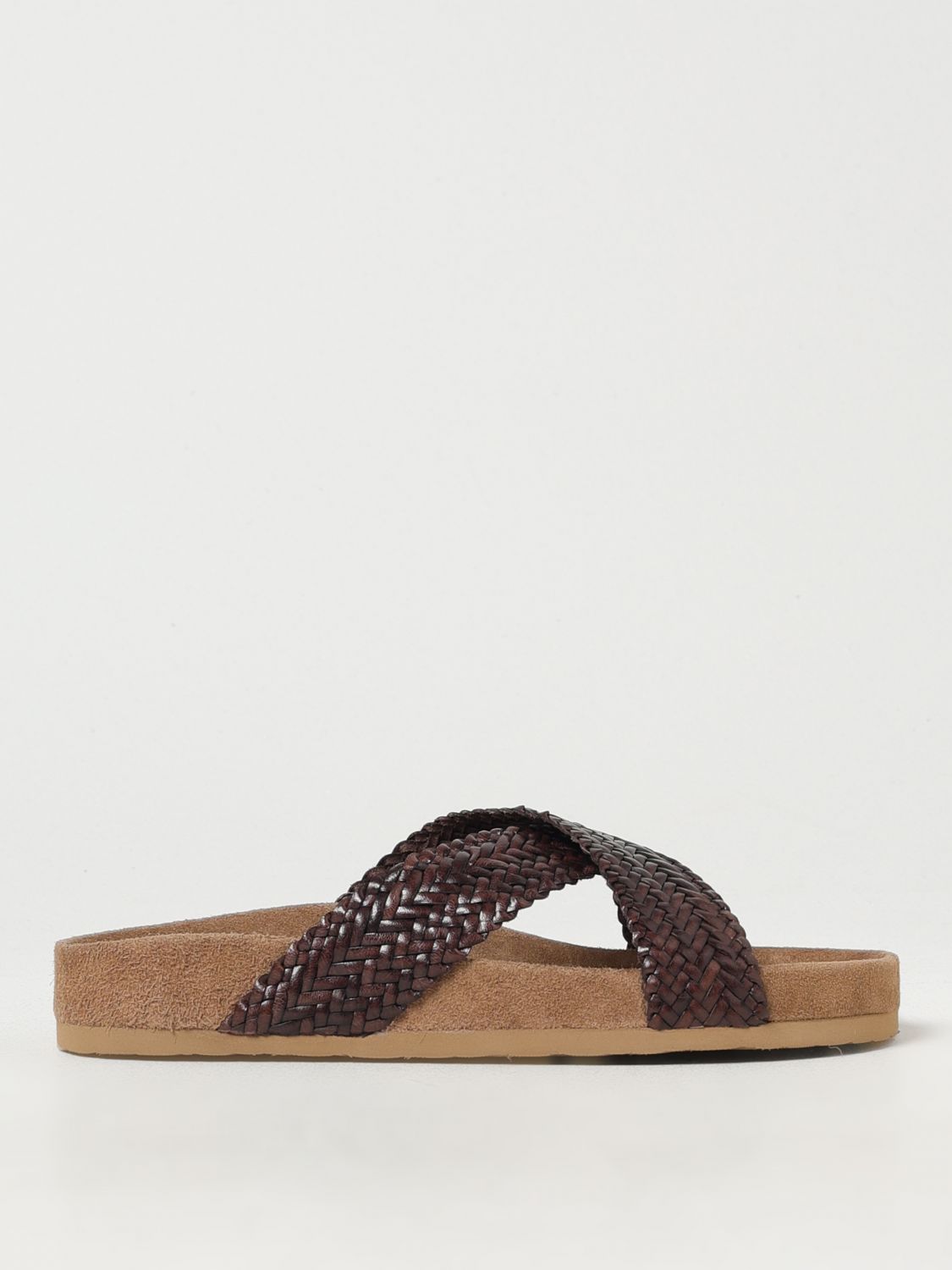 Dragon Diffusion Flat Sandals  Woman Color Brown