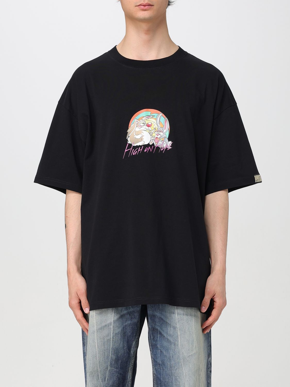 Martine Rose Black Ss Oversized T-shirt