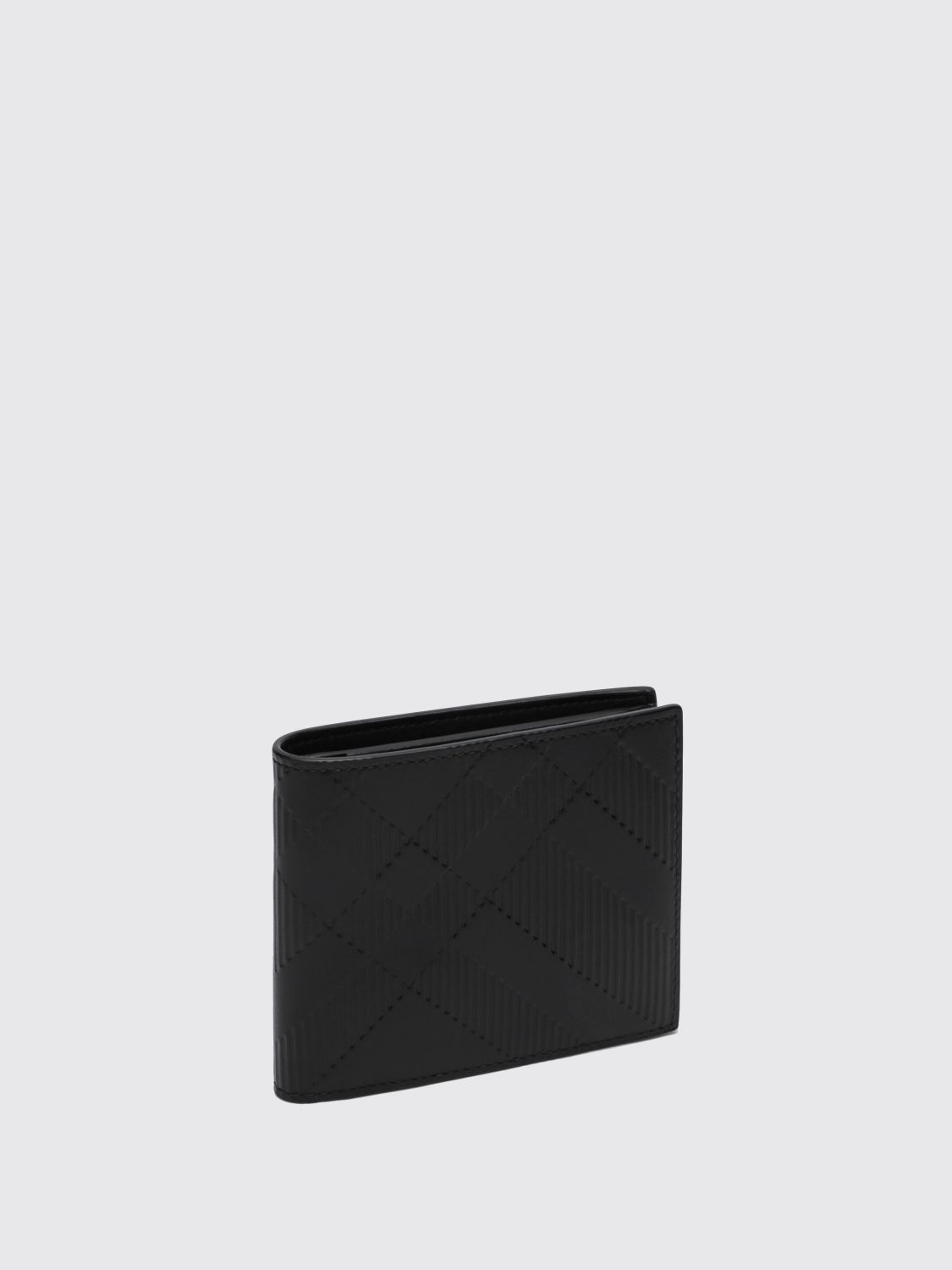 Wallet BURBERRY Men color Black