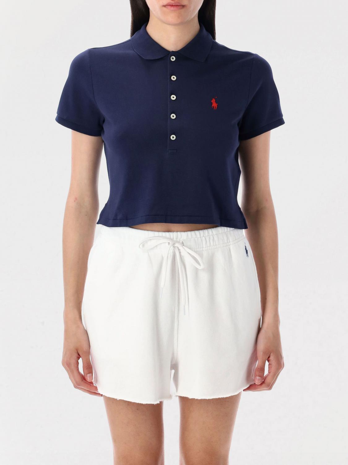 POLO RALPH LAUREN POLO SHIRT POLO RALPH LAUREN WOMAN COLOR BLUE G93194009