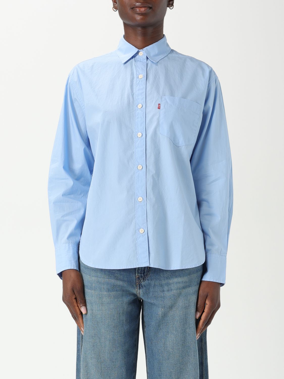 Levi's Shirt  Woman Color Blue