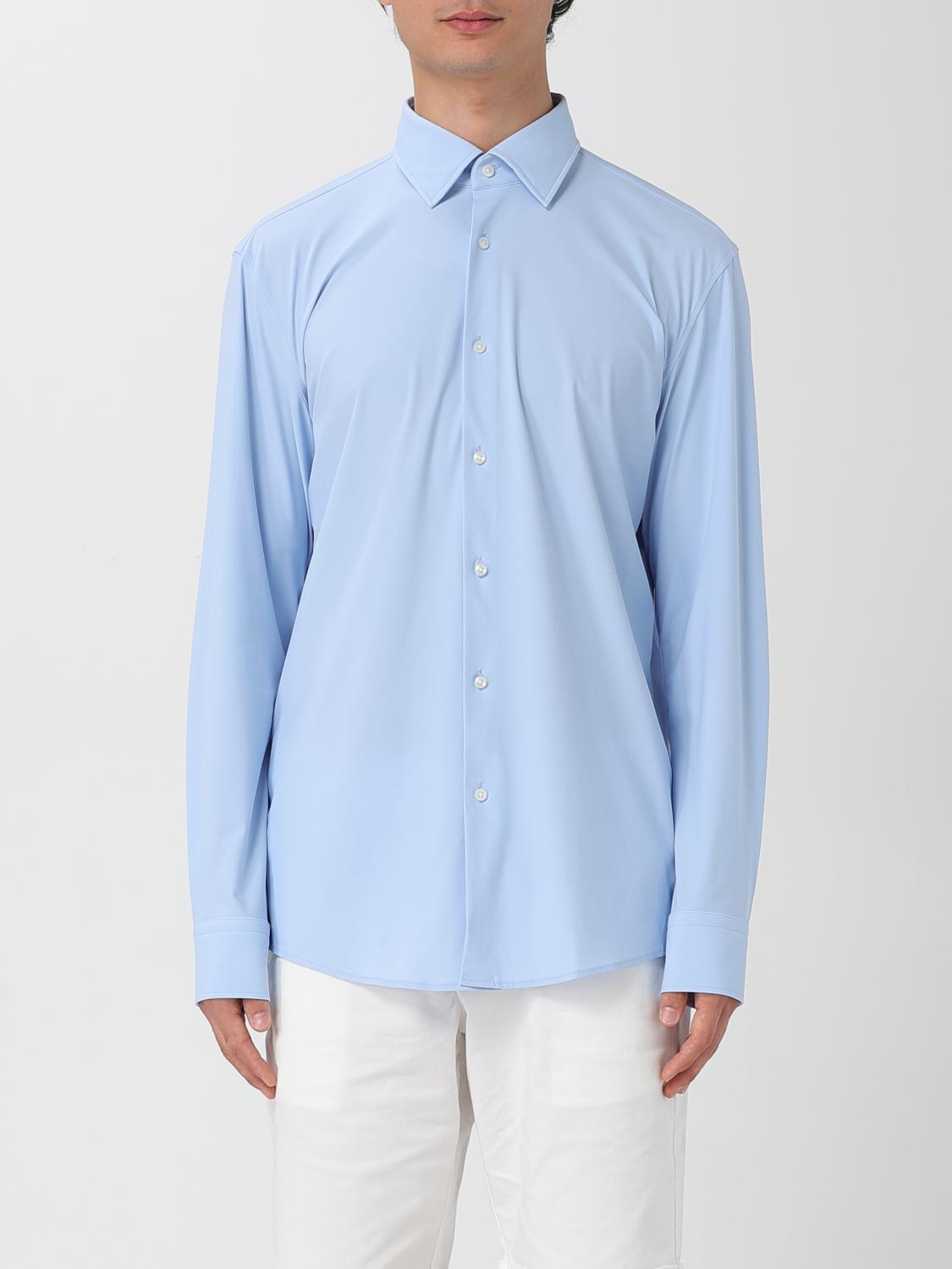 Hugo Boss Shirt Boss Men Color Sky Blue