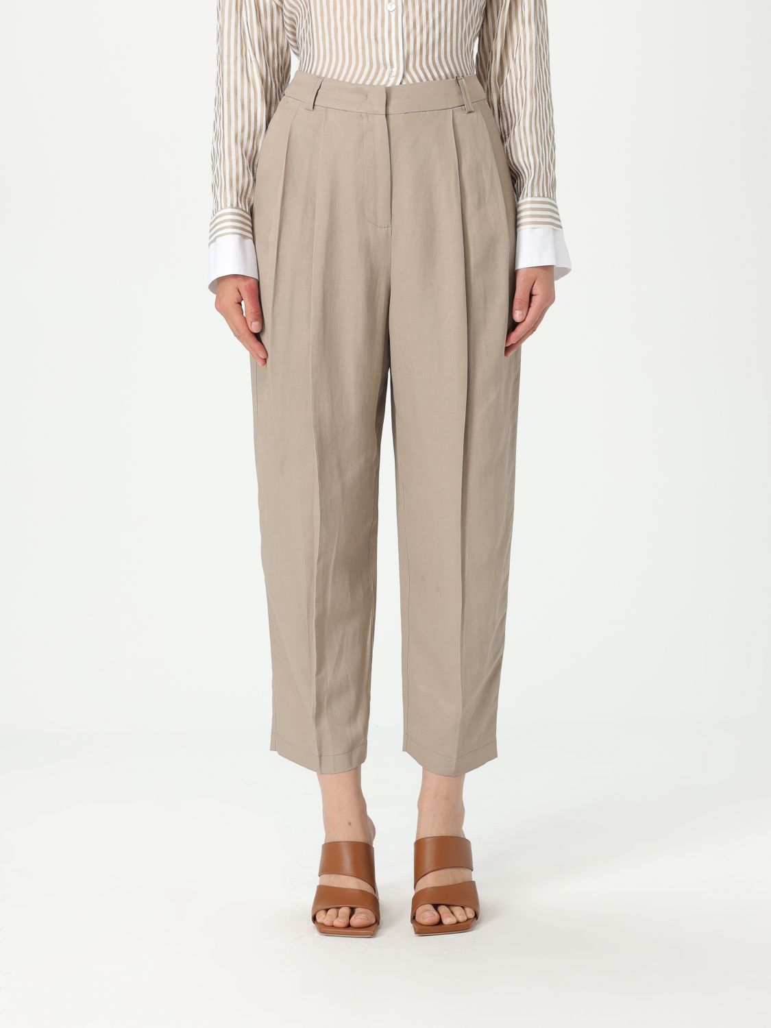 Annarita N Pants Woman Color Grey In Gray