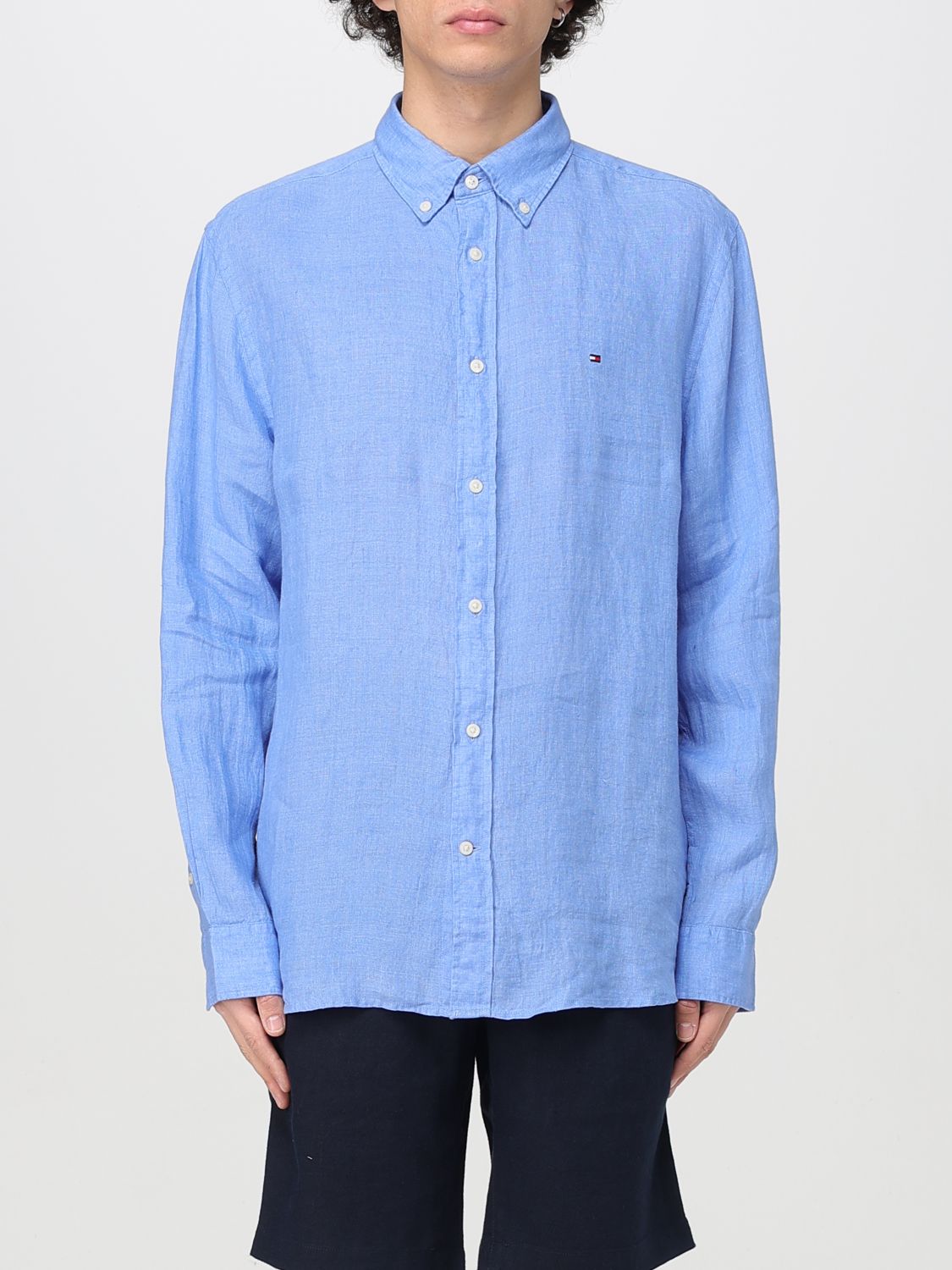 Tommy Hilfiger Shirt  Men Colour Blue