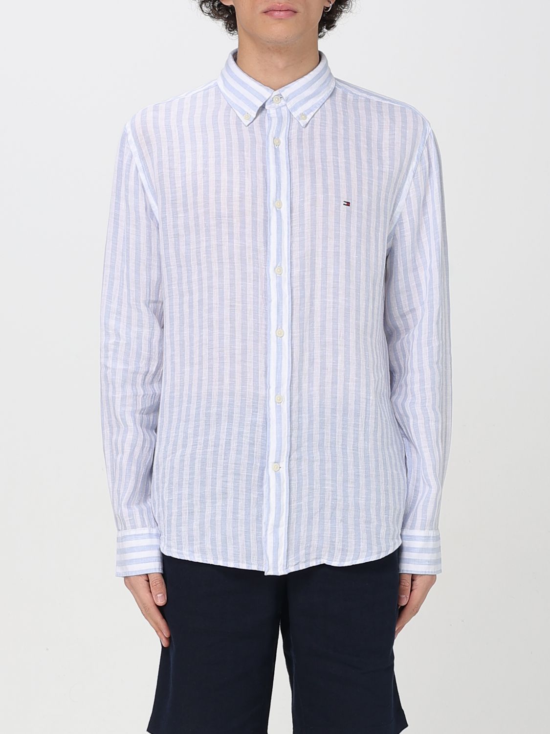 Tommy Hilfiger Shirt  Men Color Blue