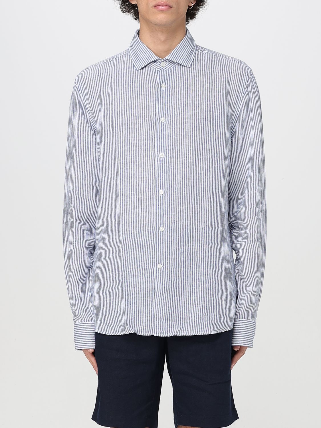 Tommy Hilfiger Shirt  Men Colour Blue
