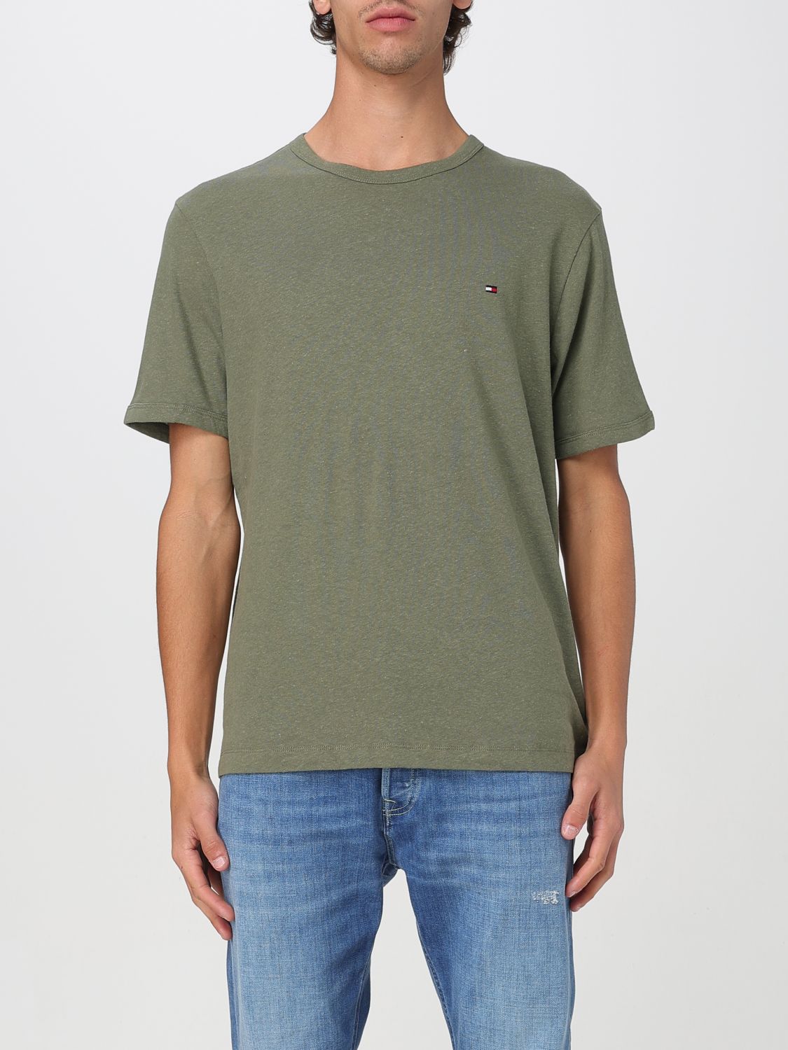 Tommy Hilfiger T-shirt  Men Color Green