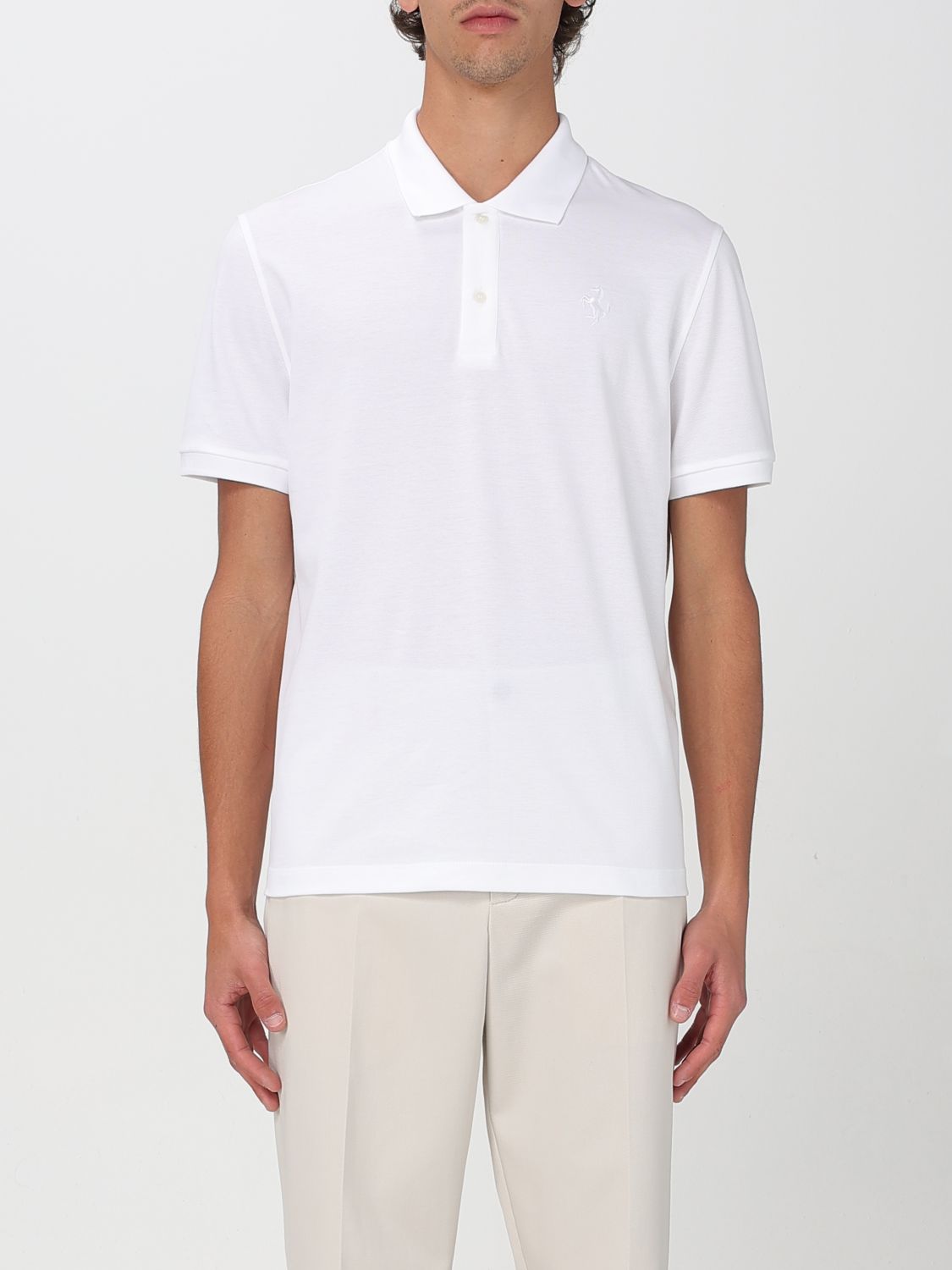 Ferrari T-shirt  Men Color White