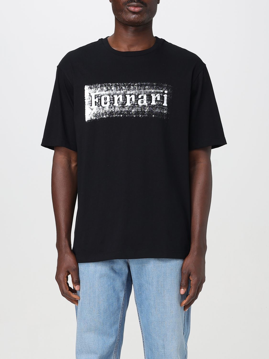 Ferrari T-shirt  Men Color Black