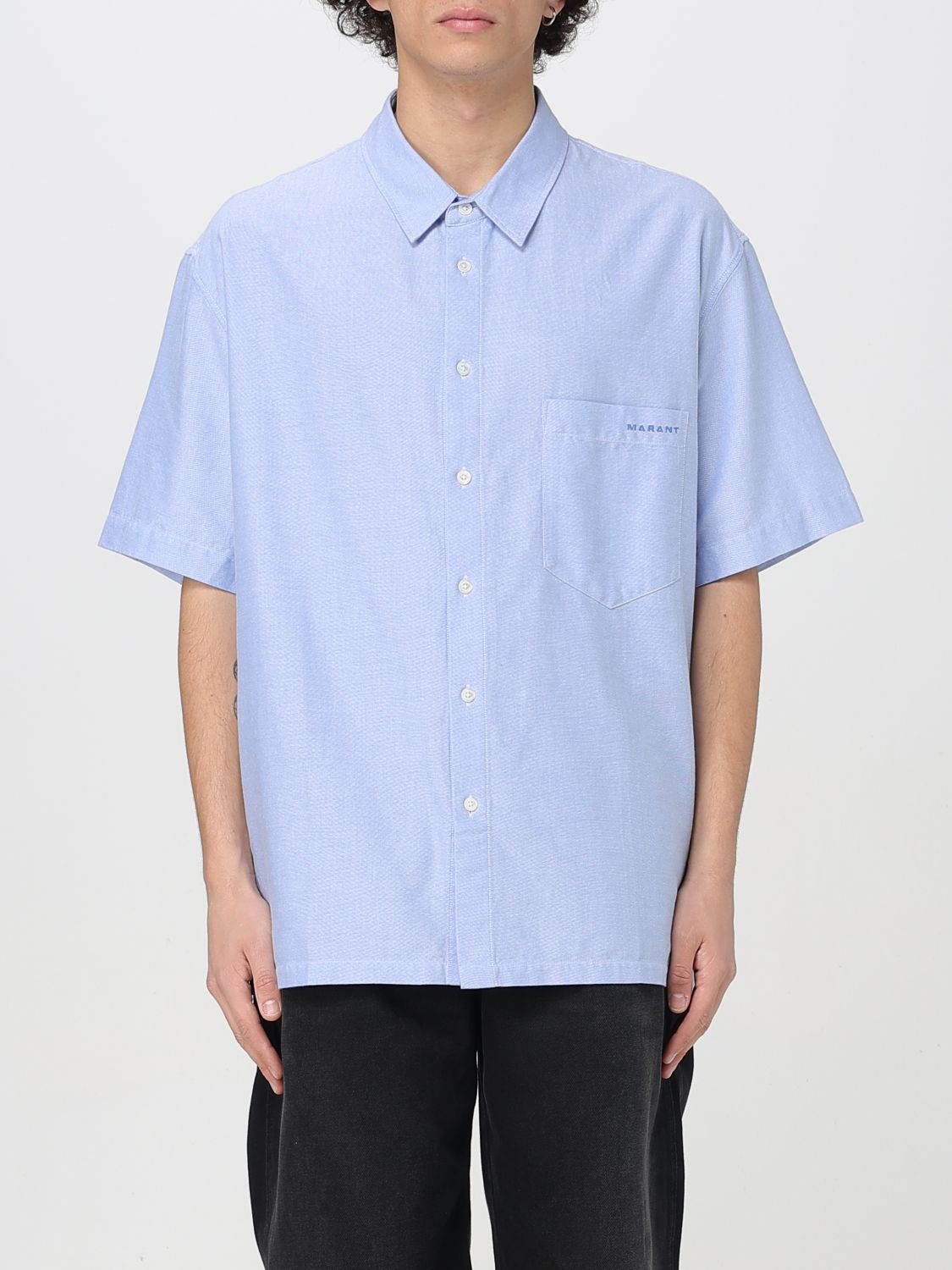 Isabel Marant Shirt  Men Color Blue