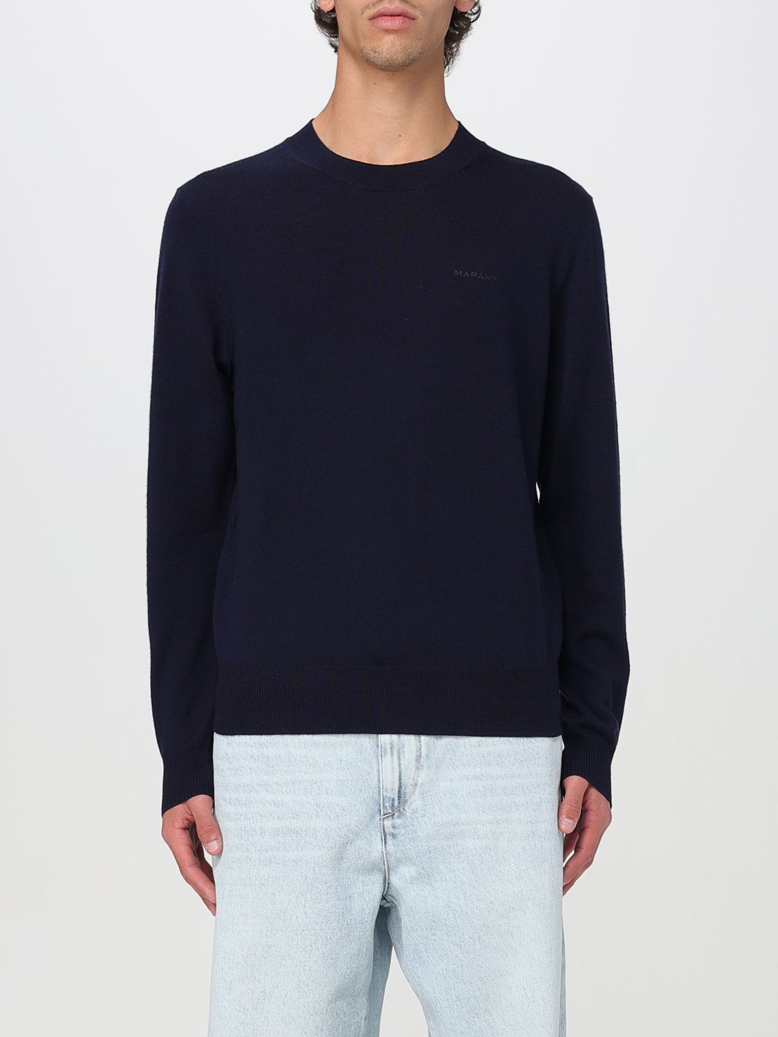Isabel Marant Sweater Men Color Blue