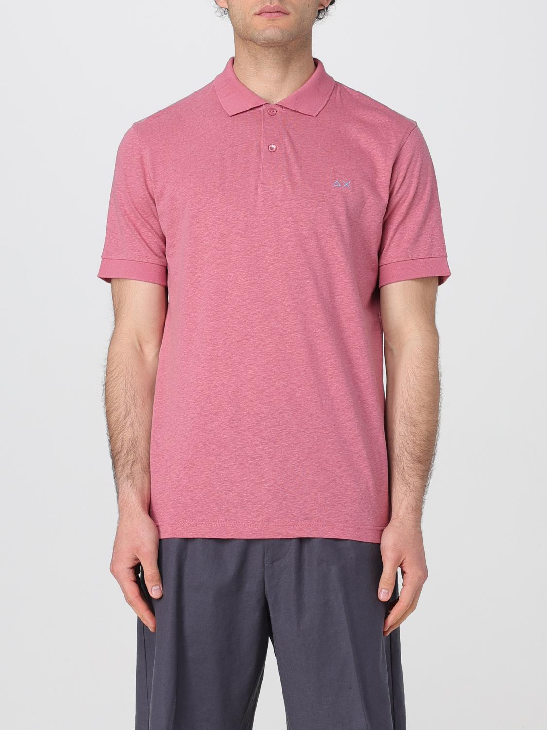 Sun 68 T-shirt Sun68 Men Color Pink In Pink