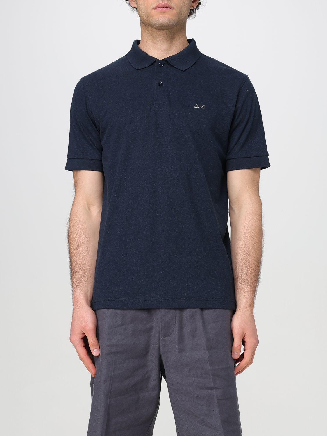 Sun68 T-shirt  Men Color Blue 1
