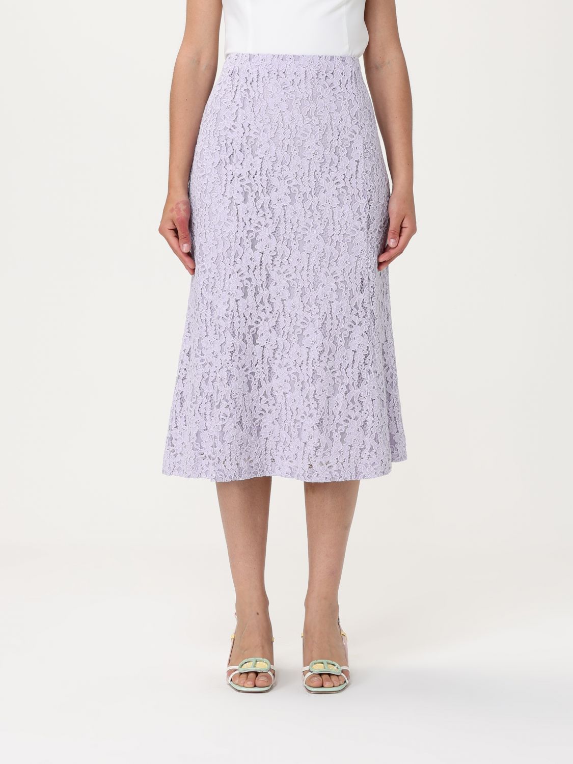 Twinset Skirt  Woman Color Lilac