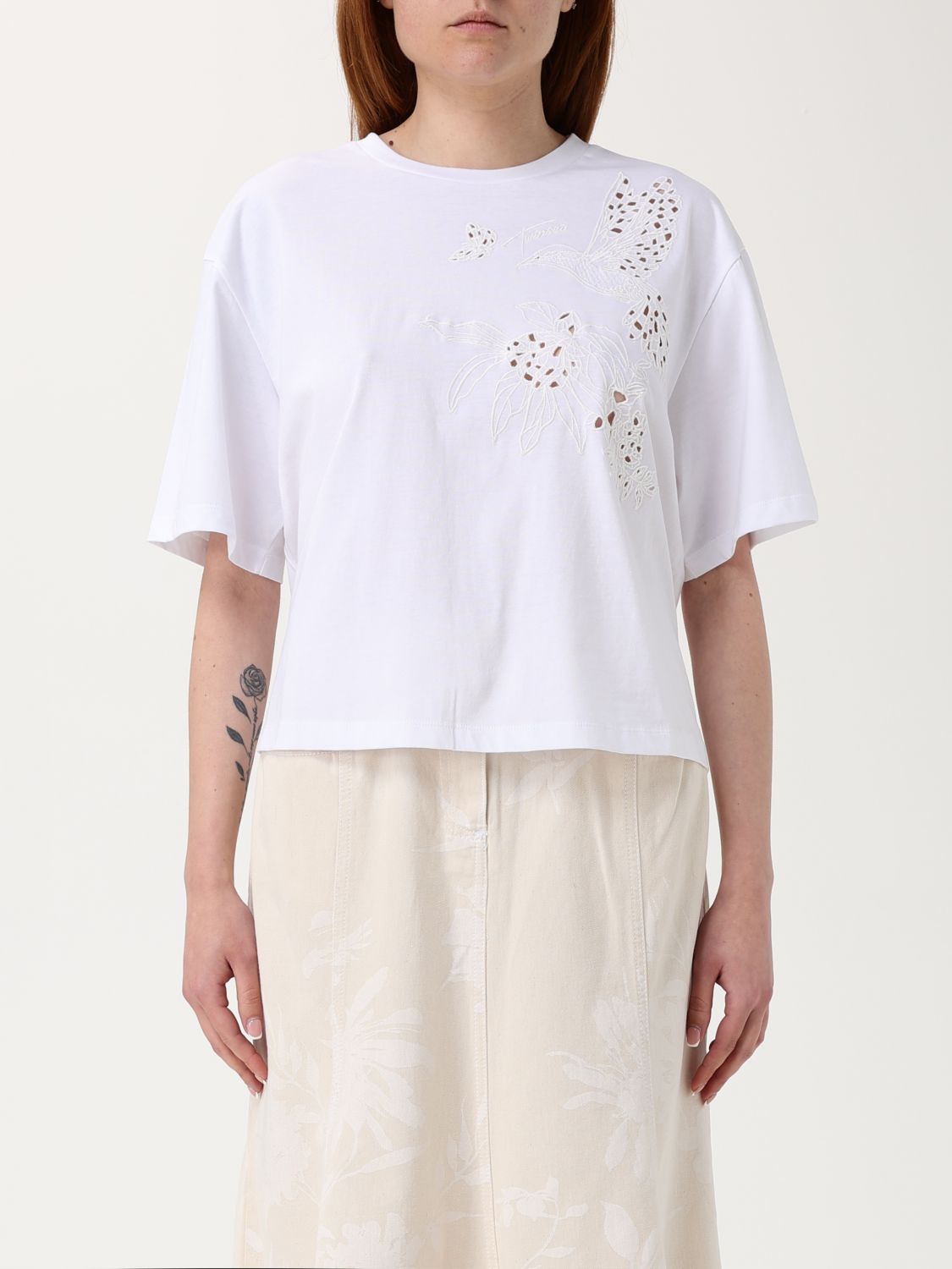 Twinset T-shirt  Woman Color White