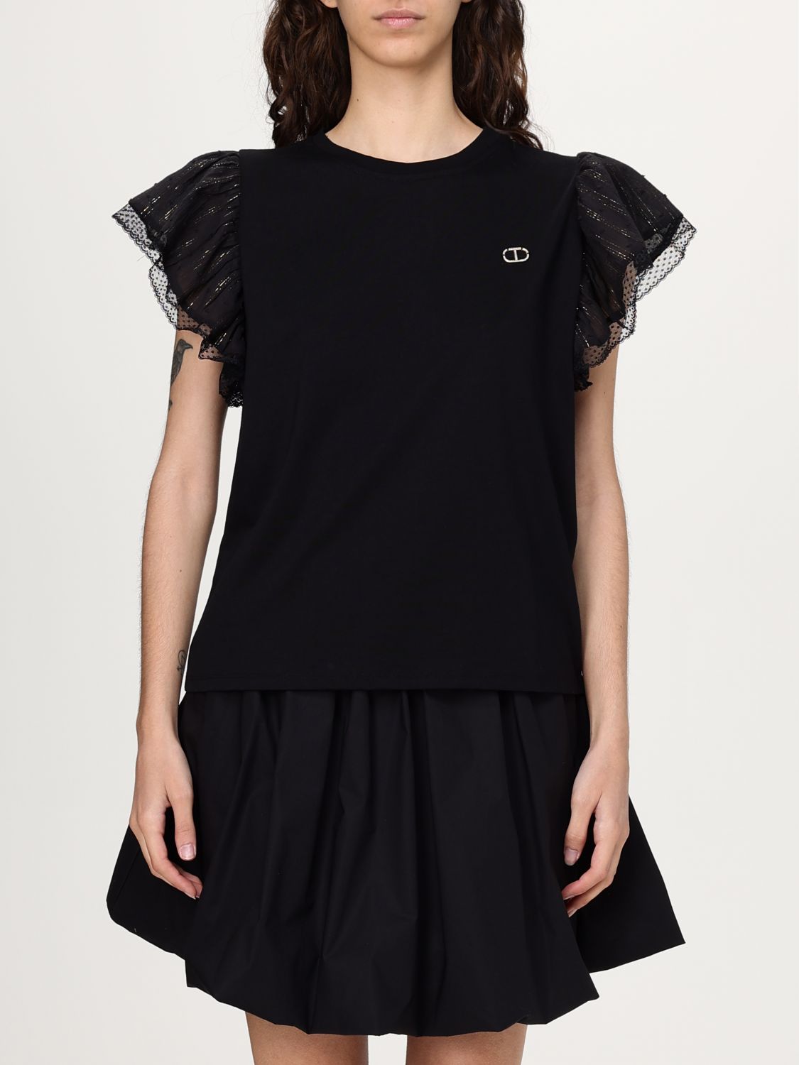 Twinset T-shirt  Woman Color Black