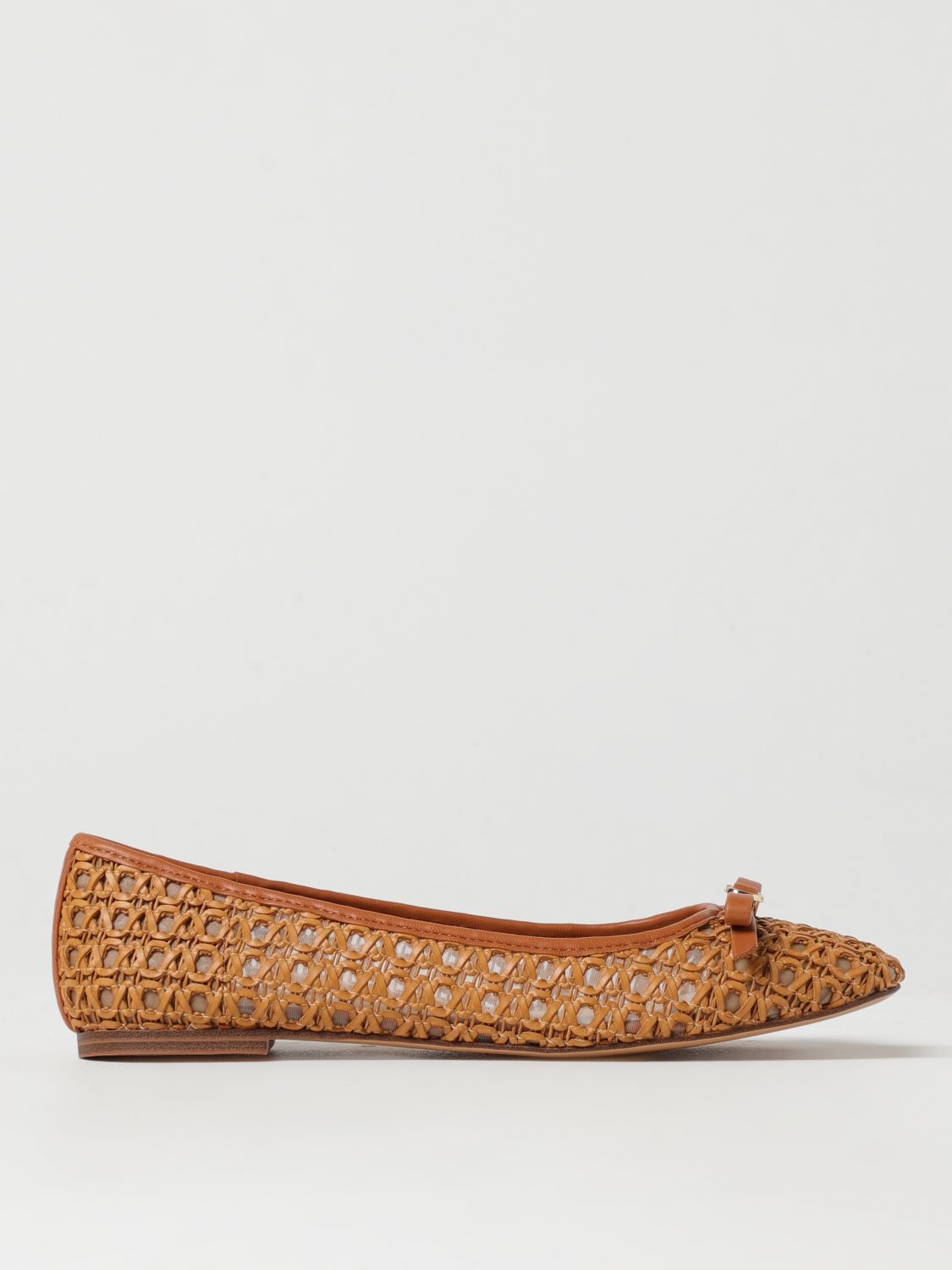 Twinset Ballet Flats  Woman Color Camel