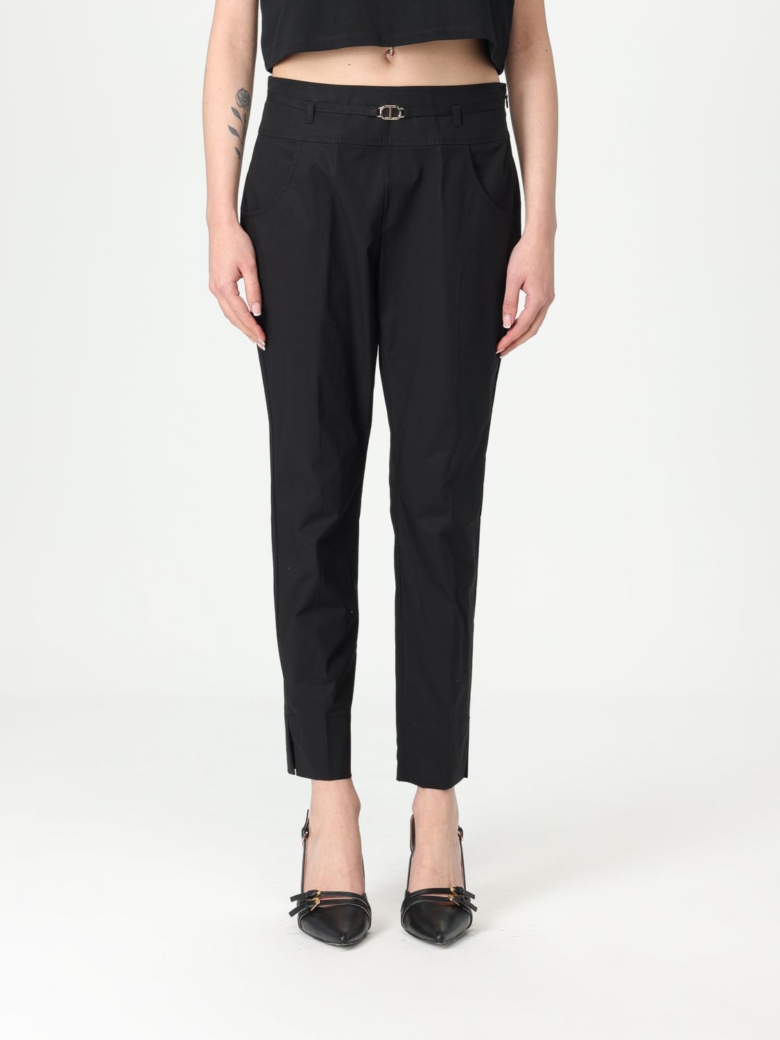 Twinset Pants  Woman Color Black