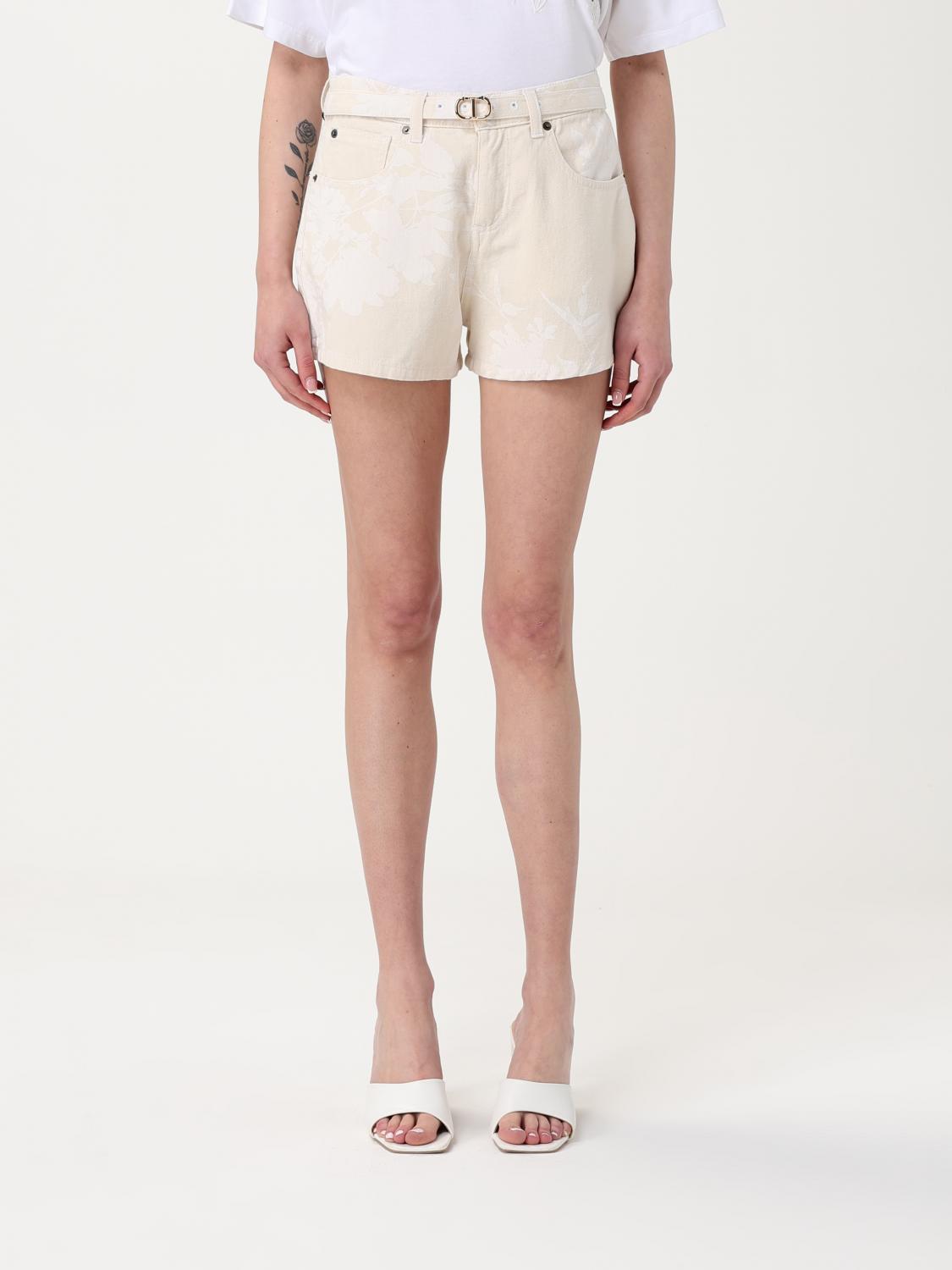 Twinset Short  Woman Color White