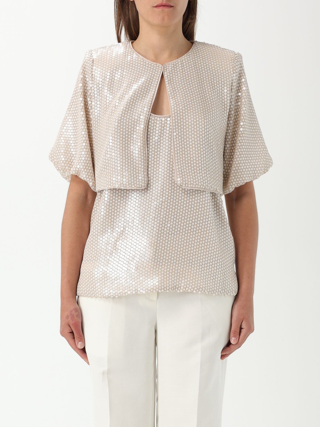 Twinset Blazer  Woman Color Champagne