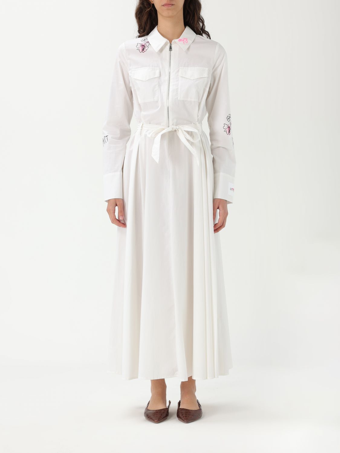 Twinset Actitude Dress  Woman Color White