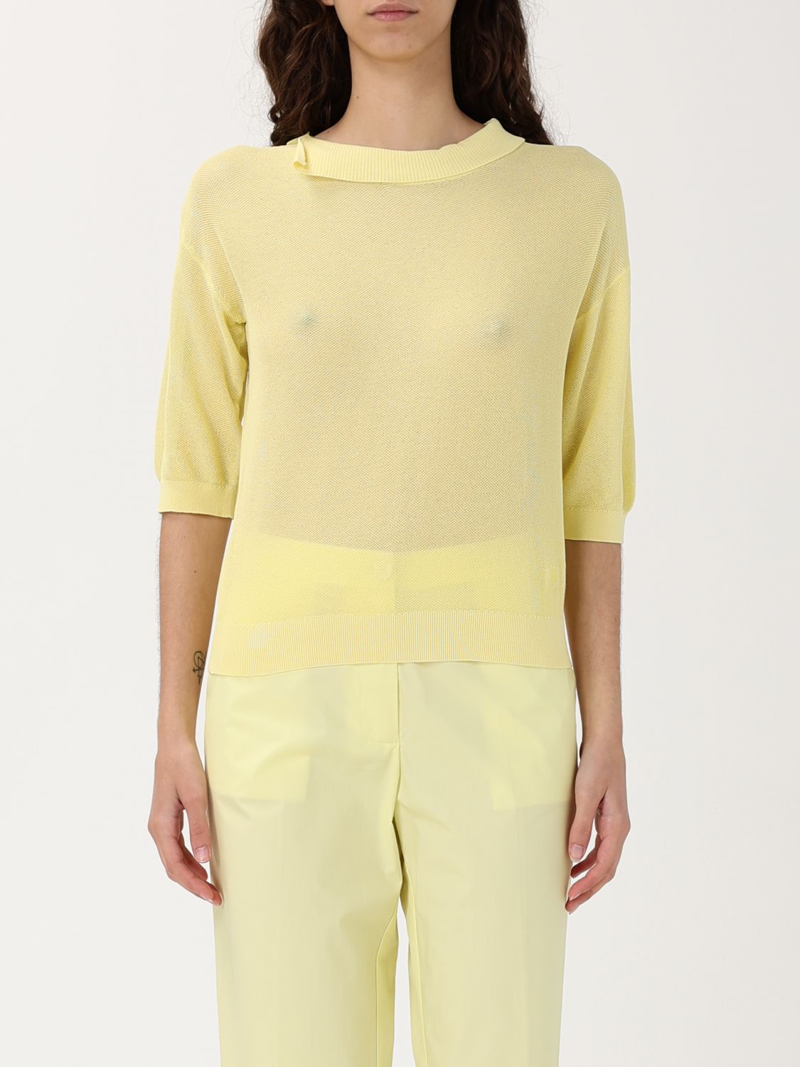 Twinset Actitude Top  Woman Color Yellow