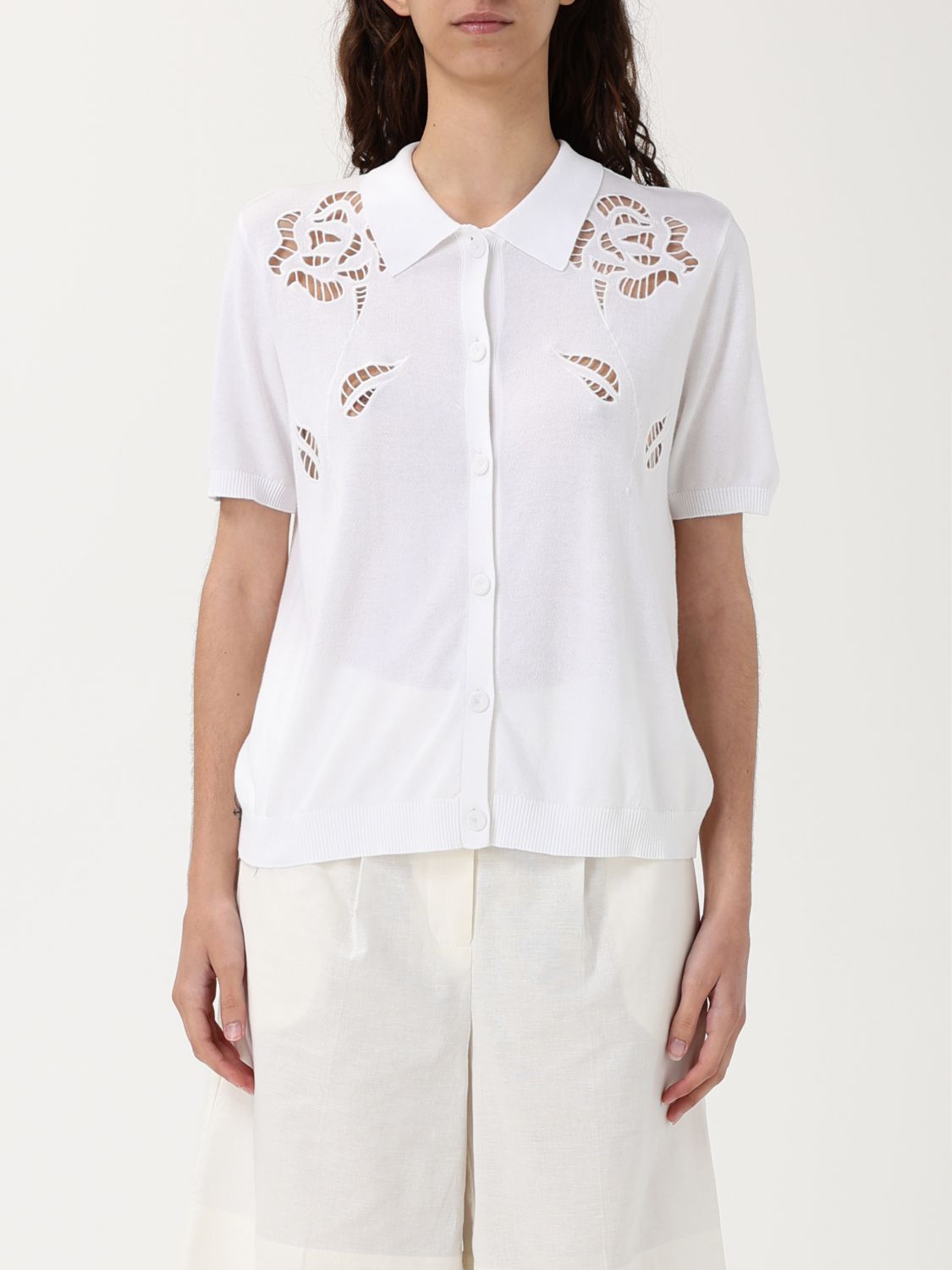 Twinset Actitude Top  Woman Color White