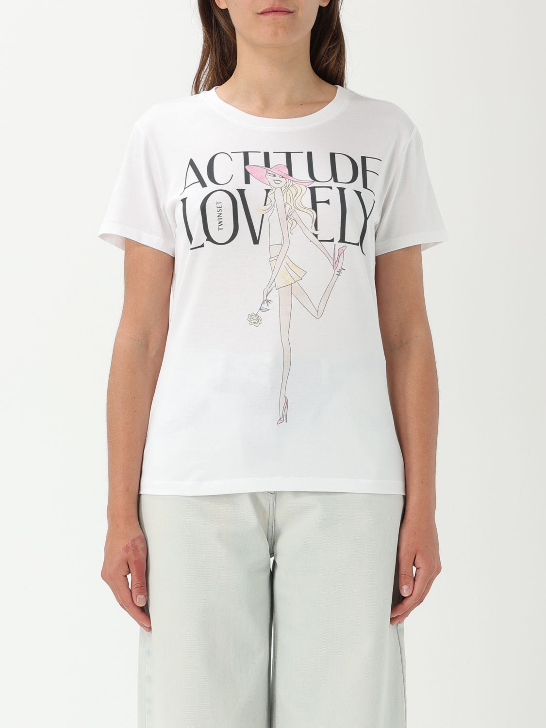 Twinset Actitude T-shirt  Woman Color White