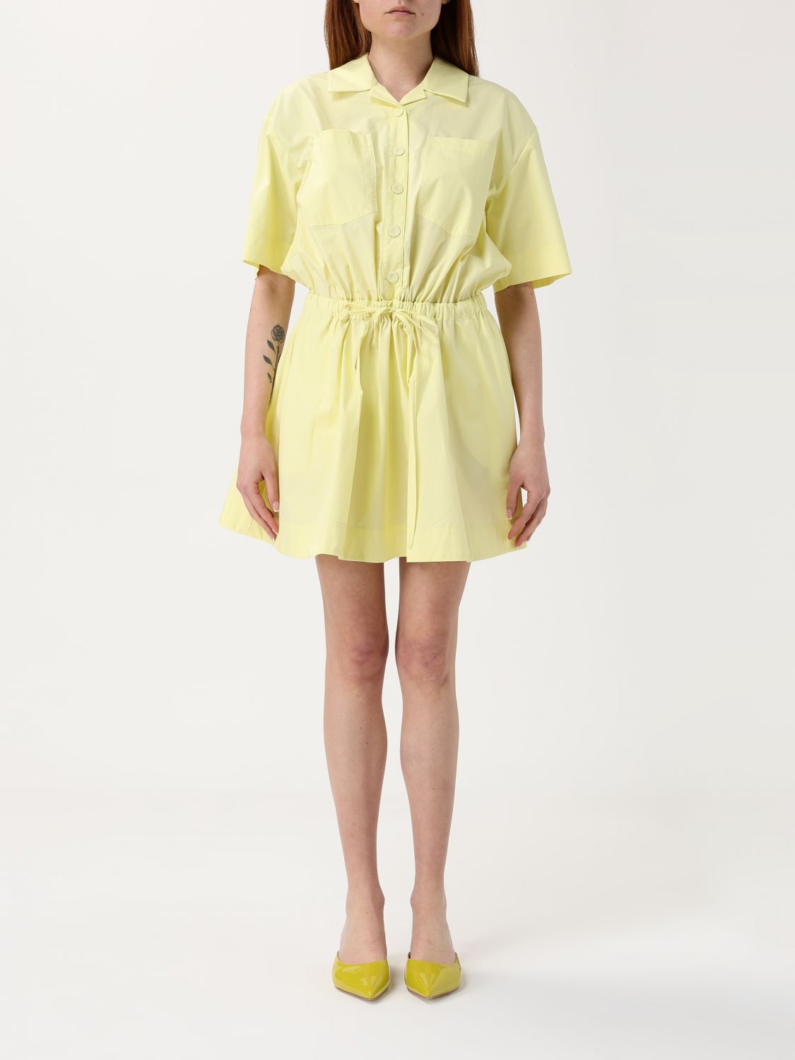 Twinset Actitude Dress  Woman Color Yellow