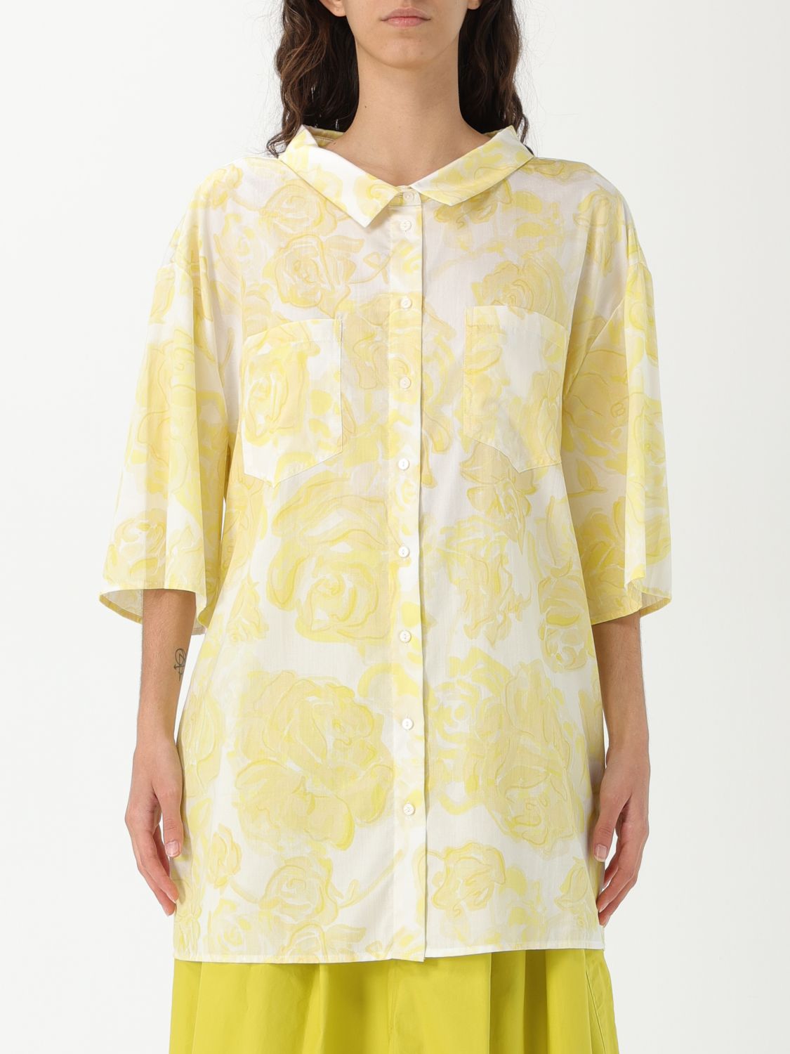 Twinset Actitude Shirt  Woman Color Yellow