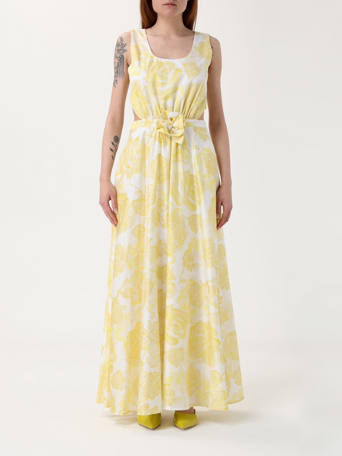 Twinset Actitude Dress  Woman Color Yellow
