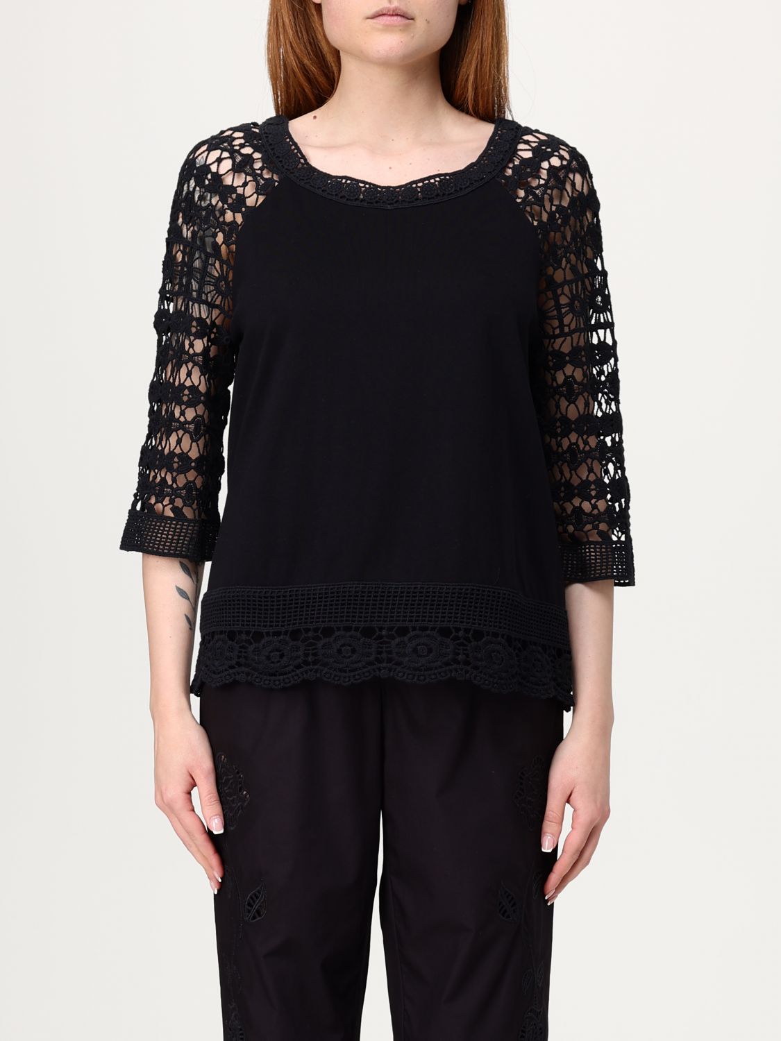 Twinset Actitude Top  Woman Color Black