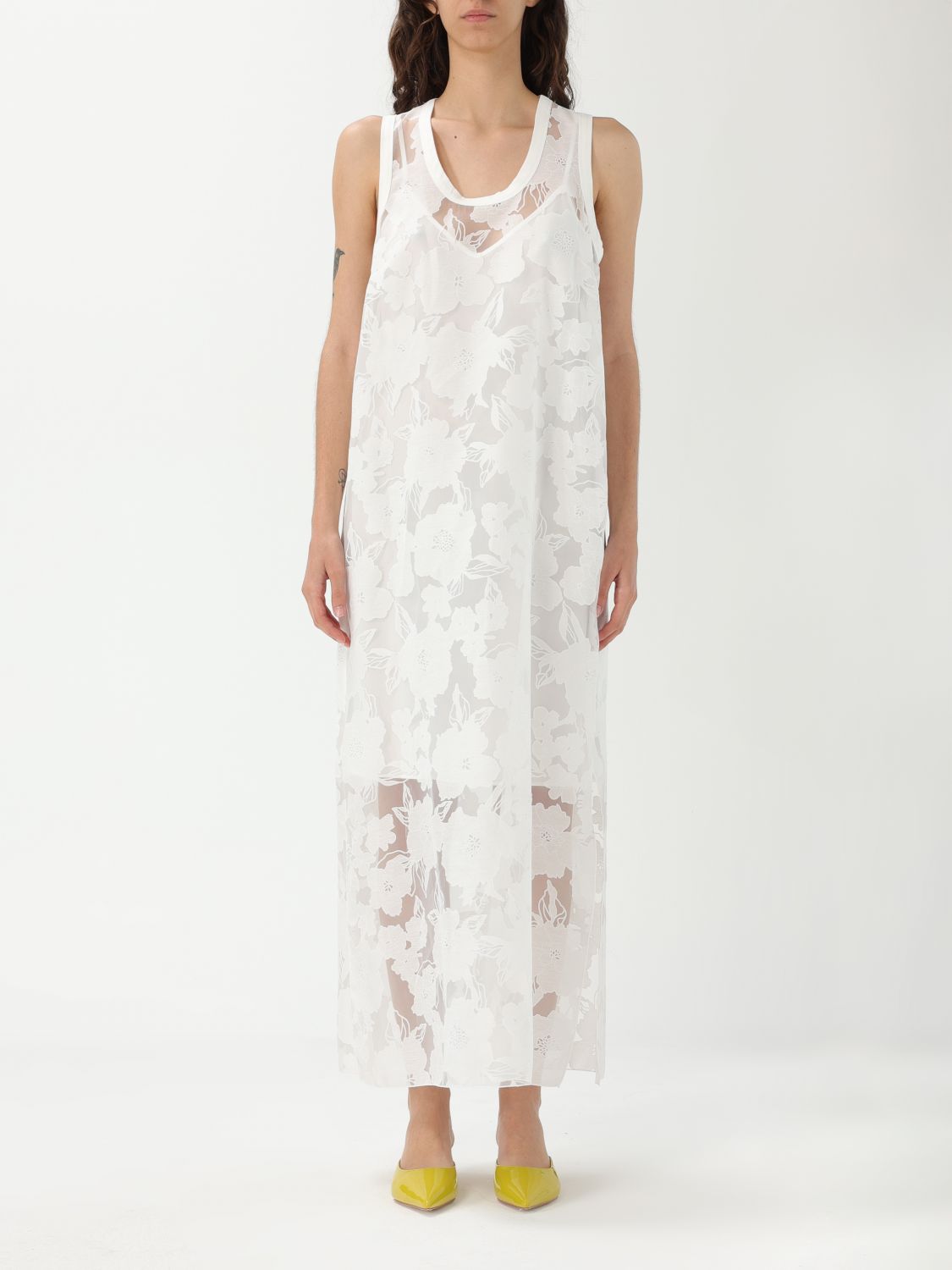 Twinset Actitude Dress  Woman Color White
