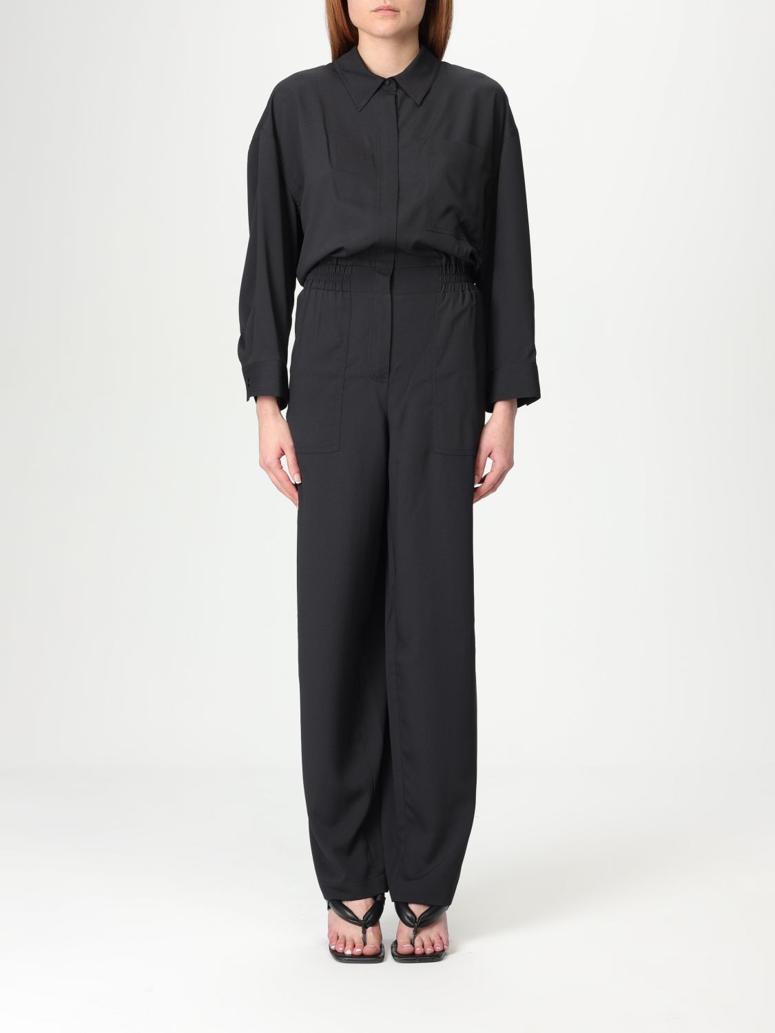 Twinset Actitude Jumpsuits  Woman Color Black