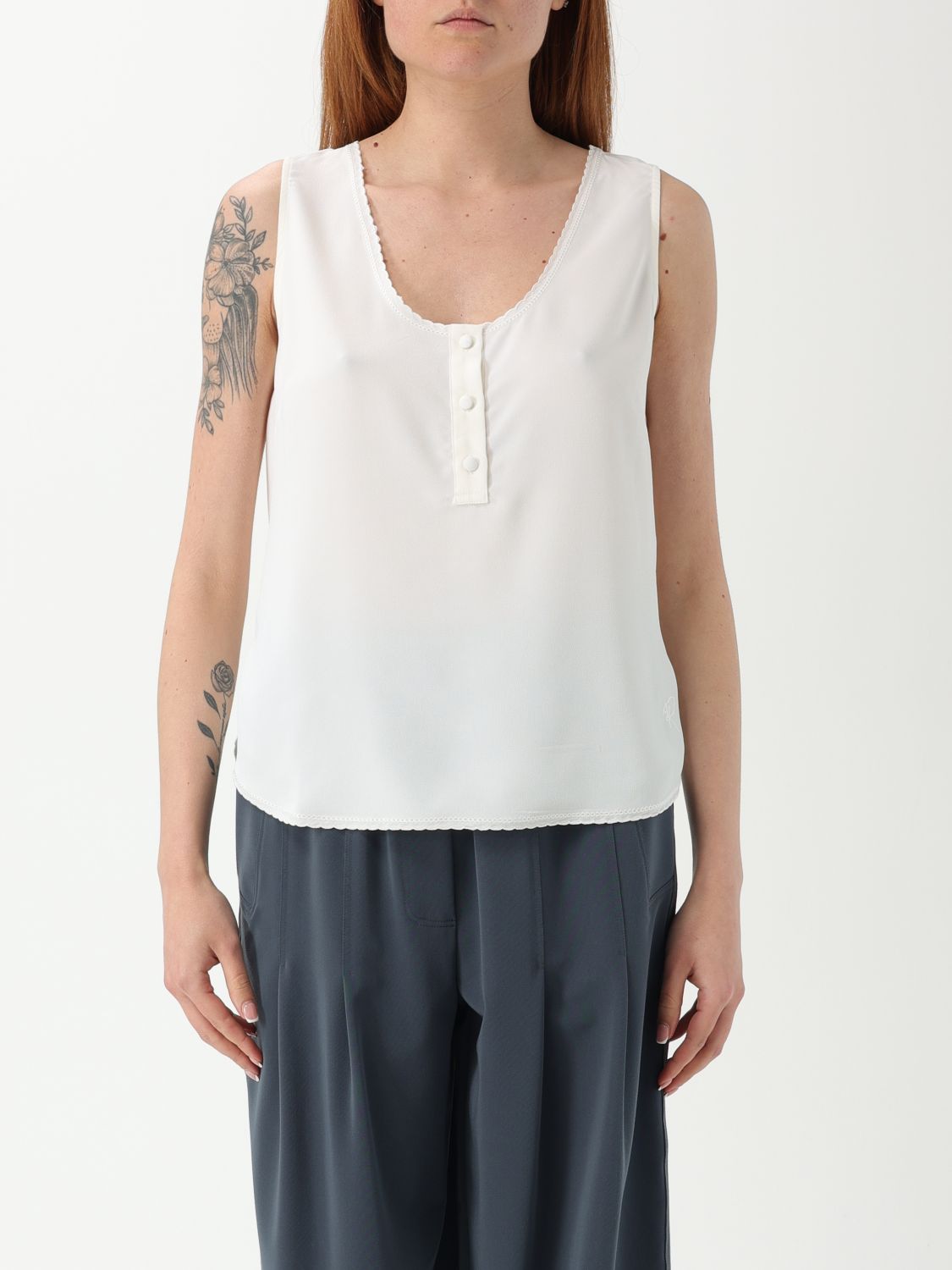 Twinset Actitude Top  Woman Color White