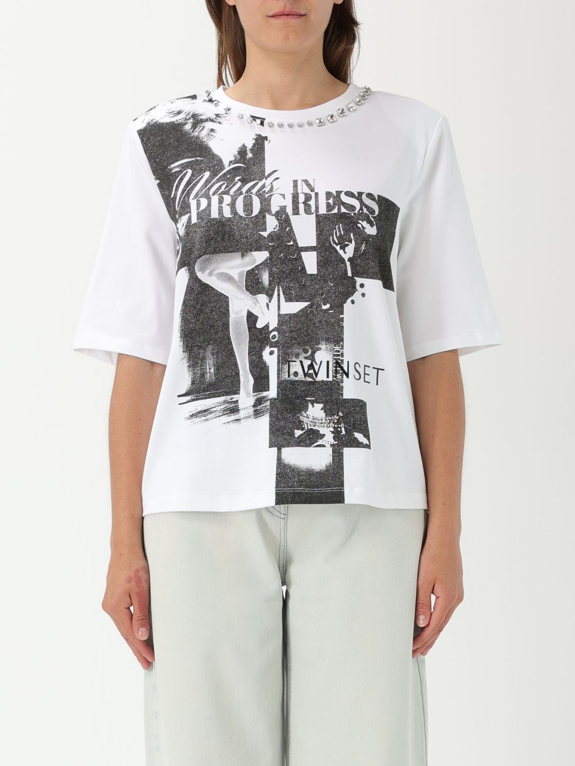Twinset Actitude T-shirt  Woman Color White