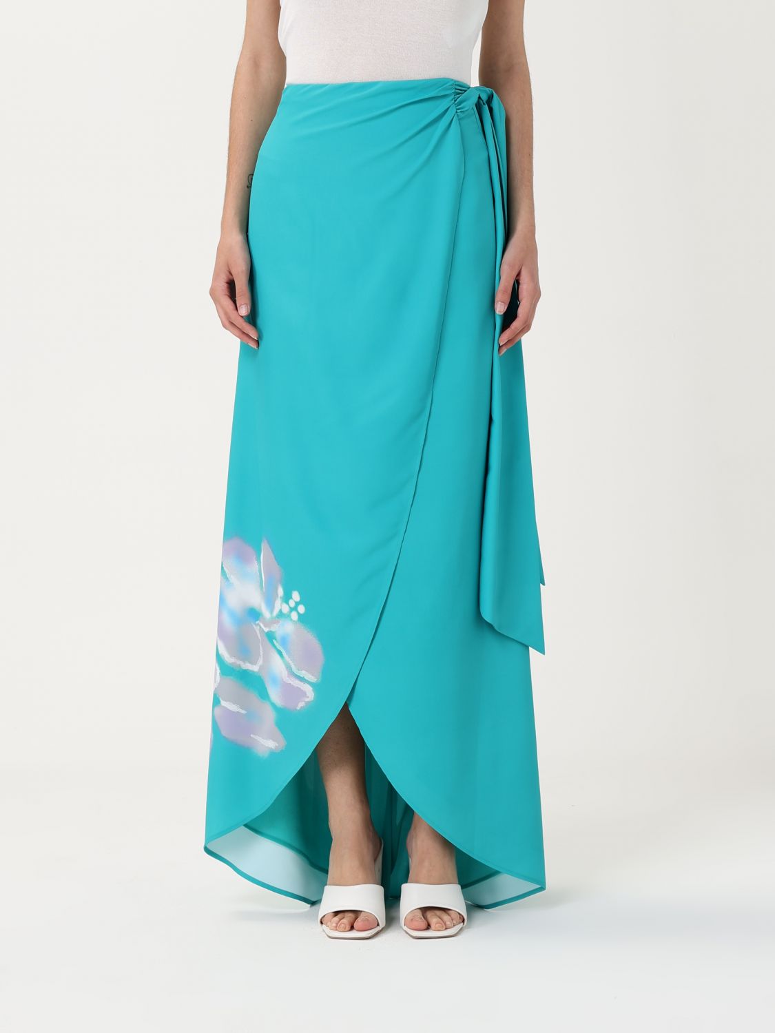 Twinset Actitude Skirt  Woman Color Green