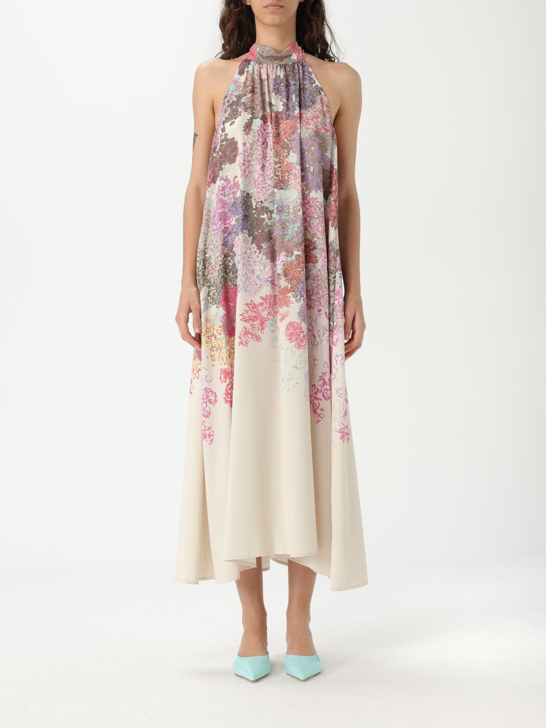 Twinset Actitude Dress  Woman Color Multicolor