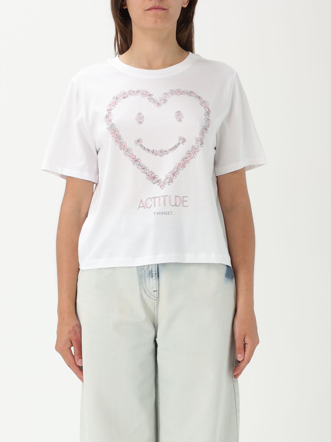 Twinset Actitude T-shirt  Woman Color White