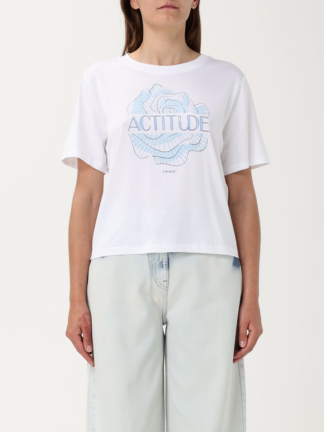 Twinset Actitude T-shirt  Woman Color White 1