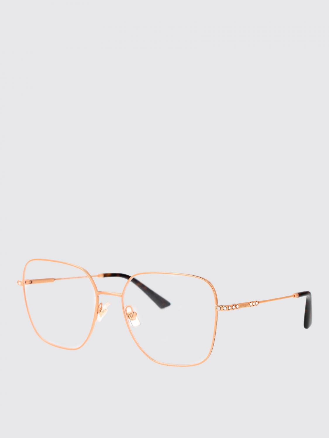 Lunettes De Vue JIMMY CHOO Femme couleur Or 55