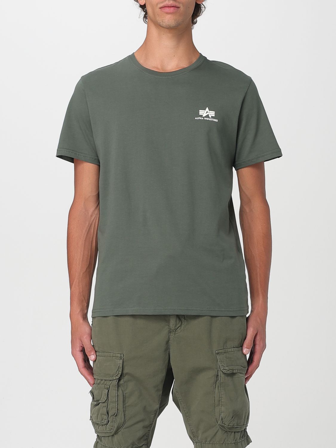 Alpha Industries T-shirt Herren Farbe Grün In Green
