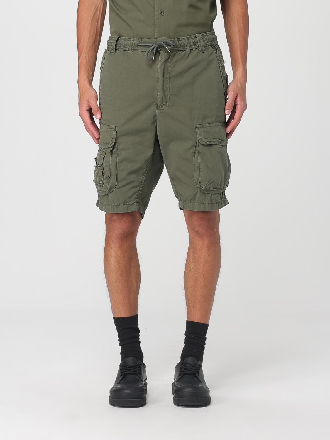 Alpha Industries Short Men Color Green In Green