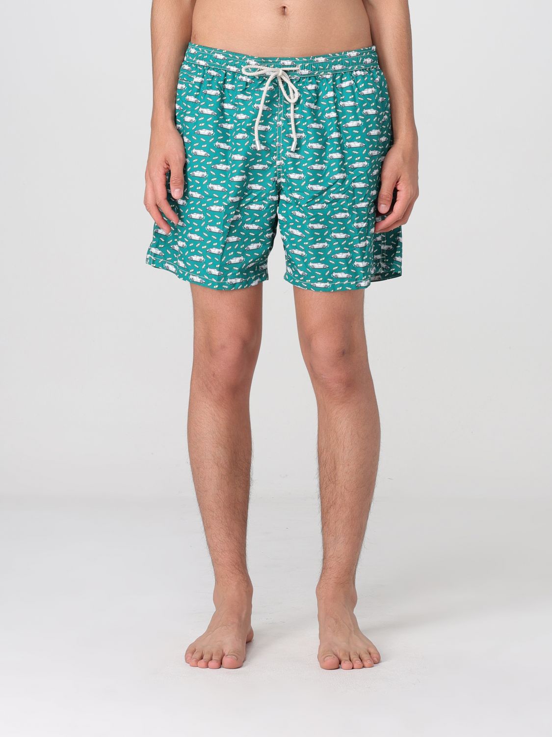 Mc2 Saint Barth Swimsuit Men Color Moss Green