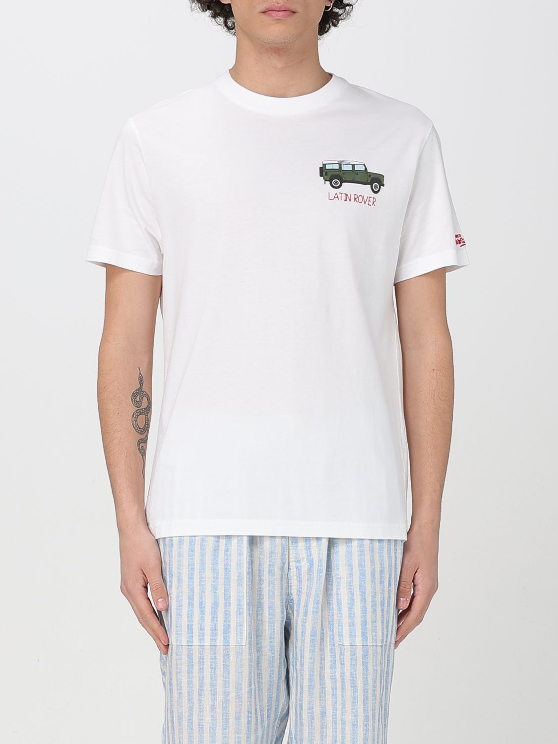 Mc2 Saint Barth T-shirt  Men Color White 2