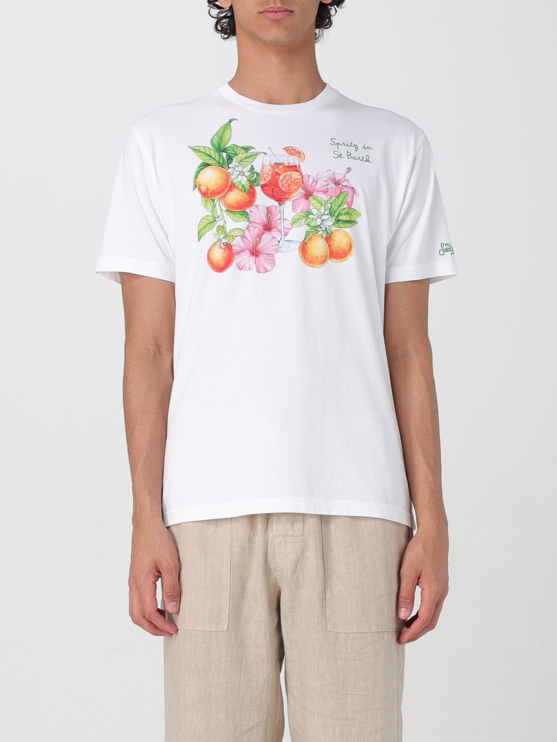 Mc2 Saint Barth T-shirt  Men Color White 2