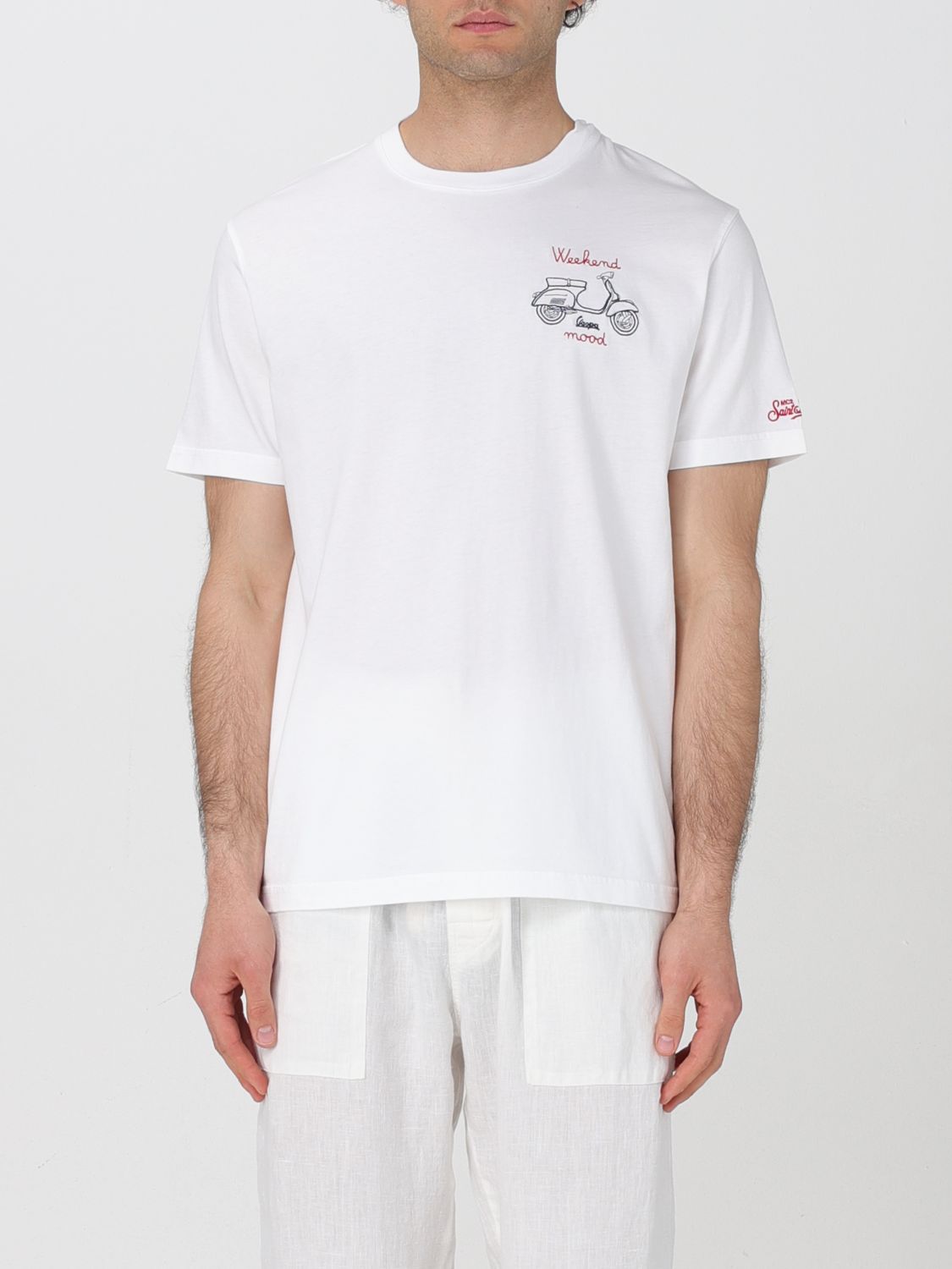 Mc2 Saint Barth T-shirt  Men Color Bianco 4