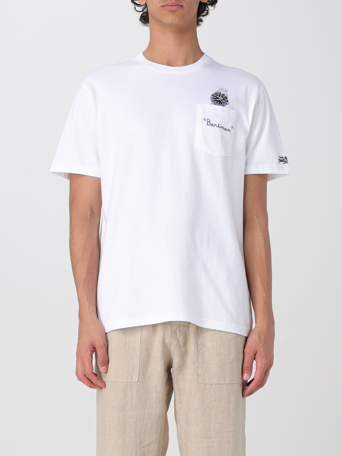 Mc2 Saint Barth T-shirt  Men Color White