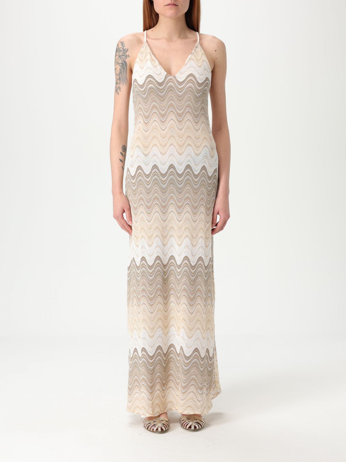 Mc2 Saint Barth Dress  Woman Color Beige