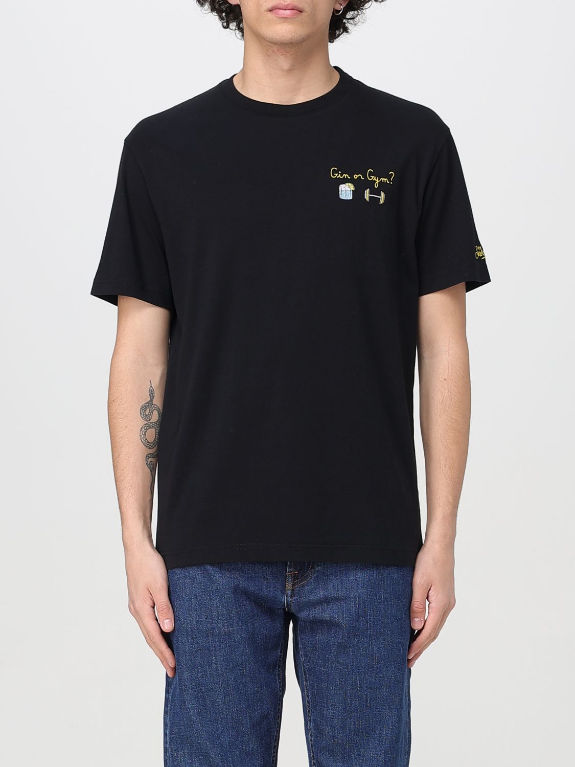 Mc2 Saint Barth T-shirt  Men Color Black